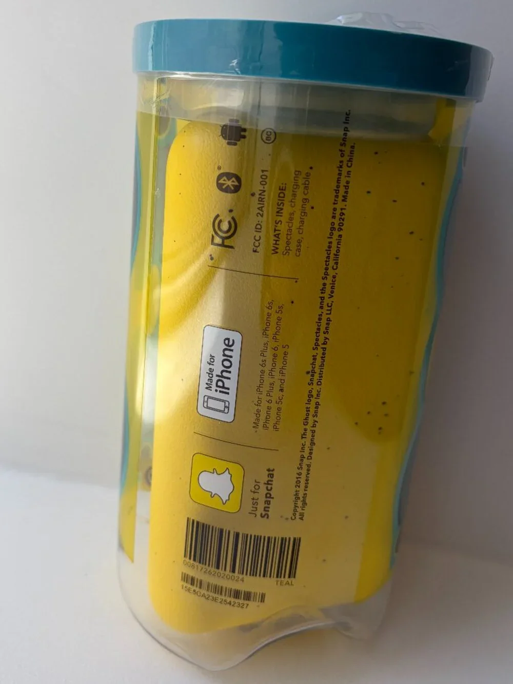 Snap Spectacles 1st Gen - Teal - Unopened/Unused